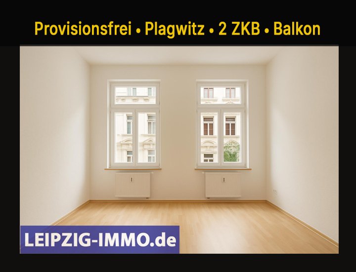 Provisionsfreie und vermietete 2-Raumwohnung mit Balkon in Plagwitz Provisionsfreie und vermietete 2-Raumwohnung mit Balkon in Plagwitz