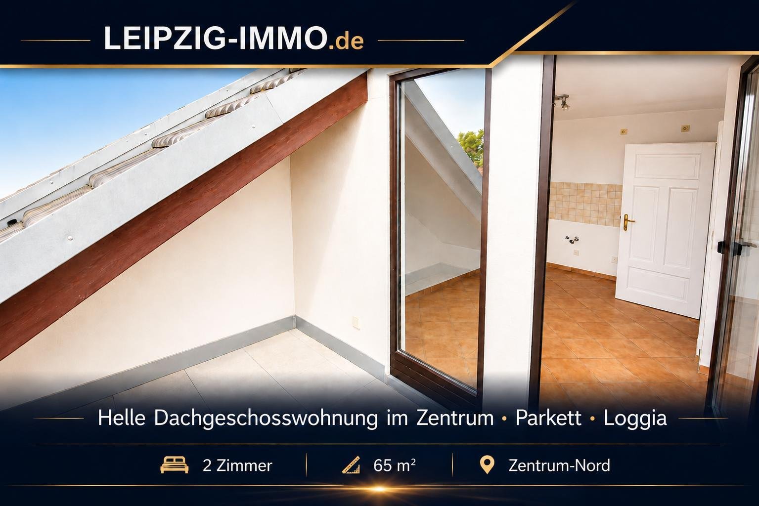 ** Wohnen in Zentrumsnähe ** Dachloggia * Parkett * Tageslichtbad * Garten * ab 01.05.2026 ** Wohnen in Zentrumsnähe ** Dachloggia * Parkett * Tageslichtbad * Garten * ab 01.05.2026