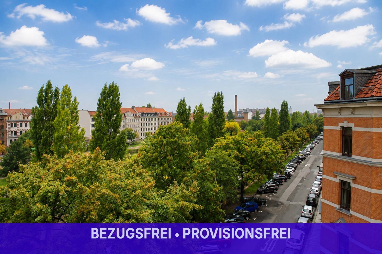 Bezugsfrei • provisionsfrei für den Käufer • Wohnen direkt am Lene-Voigt-Park Bezugsfrei • provisionsfrei für den Käufer • Wohnen direkt am Lene-Voigt-Park