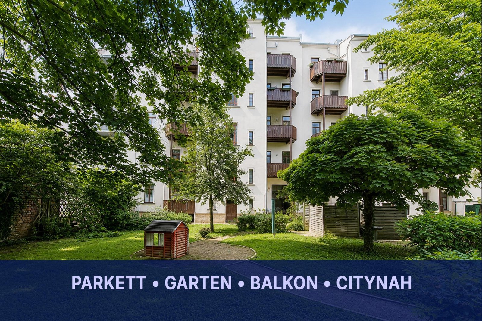 Schicke 2-Raumwohnung in Zentrumsnähe * Balkon * Stuck * Tageslichtbad + Wa+Du * Parkett * Garten Schicke 2-Raumwohnung in Zentrumsnähe * Balkon * Stuck * Tageslichtbad + Wa+Du * Parkett * Garten