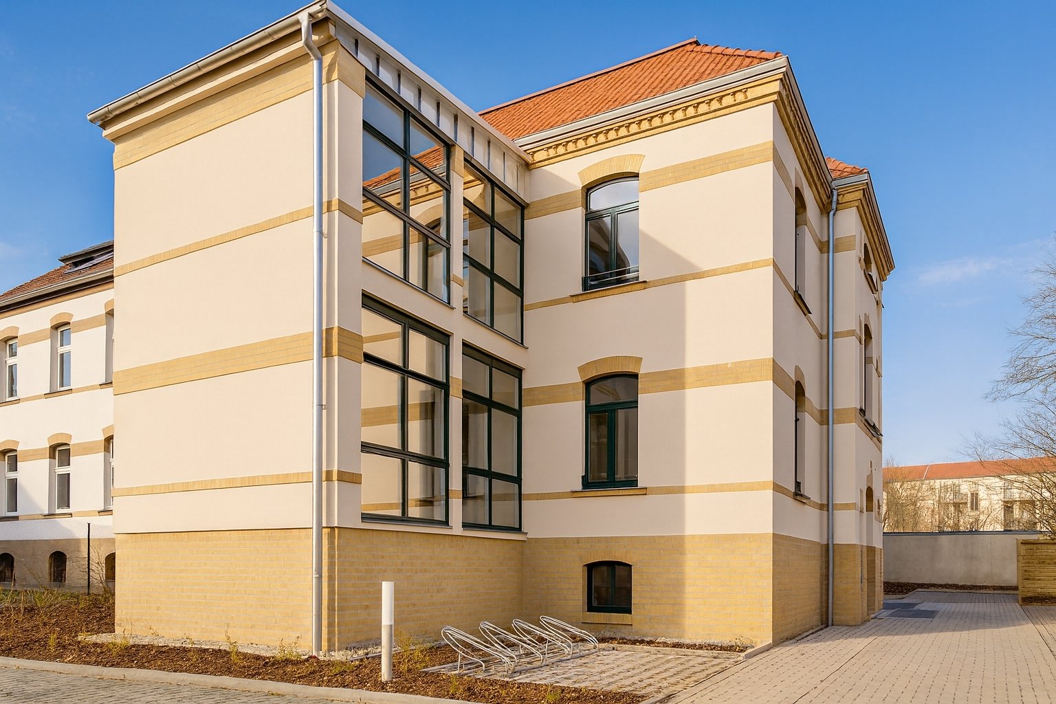 Ruhiges Hinterhaus ** Wintergartenwohnung mit Stellplatz in Plagwitz ** Parkett ** Ruhiges Hinterhaus ** Wintergartenwohnung mit Stellplatz in Plagwitz ** Parkett **