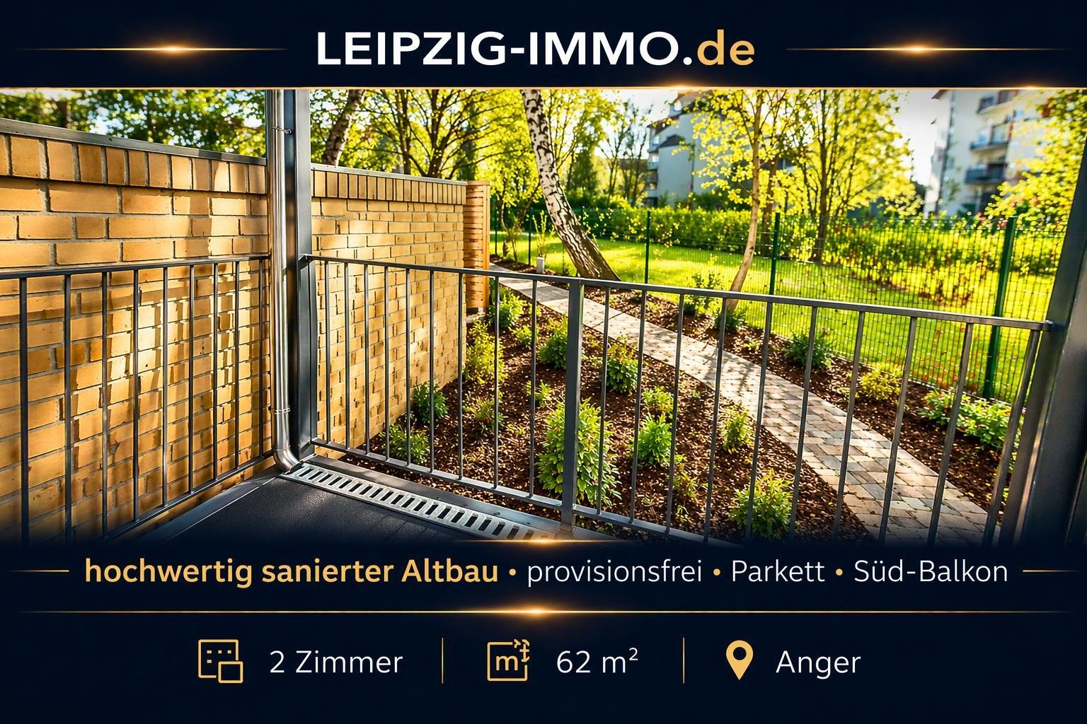 PROVISIONSFREI ** Edle 2-Raumwohnung im stilvollen Altbau ** Parkett ** Südwest-Balkon ** Tageslichtbad mit Wanne und Dusche PROVISIONSFREI ** Edle 2-Raumwohnung im stilvollen Altbau ** Parkett ** Südwest-Balkon ** Tageslichtbad mit Wanne und Dusche