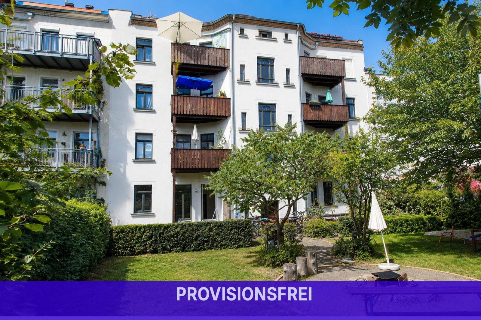 * Wohnen am Stadtteilpark Plagwitz * provisionsfreie 3-Raumwohnung * Balkon * Stuck * ruhige Lage * Wohnen am Stadtteilpark Plagwitz * provisionsfreie 3-Raumwohnung * Balkon * Stuck * ruhige Lage